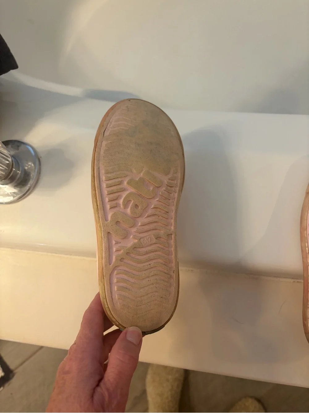 Native Pink Slip-On Perforated Casual Shoes